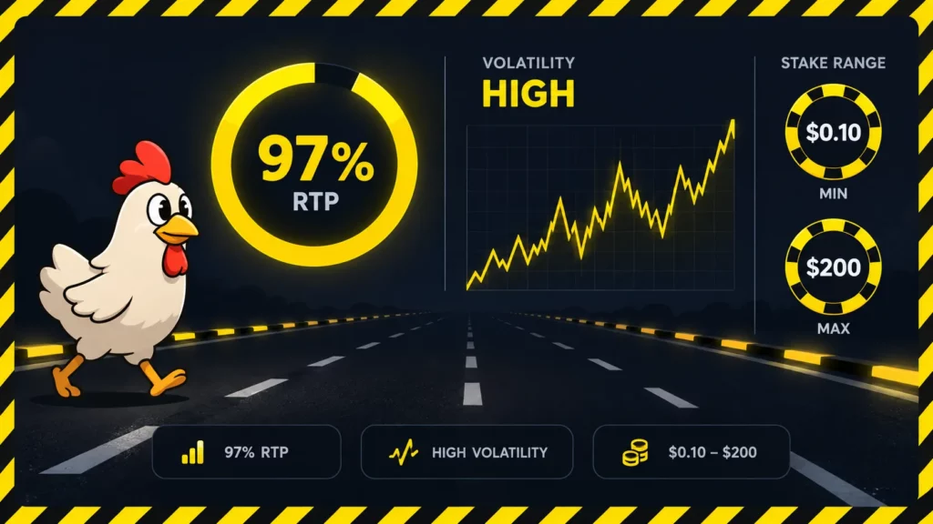 RTP, High Volatility and the Confirmed Stake Range