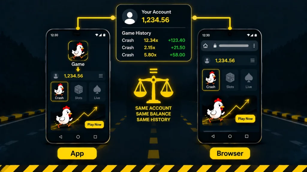 chickne road Platform App or Mobile Browser